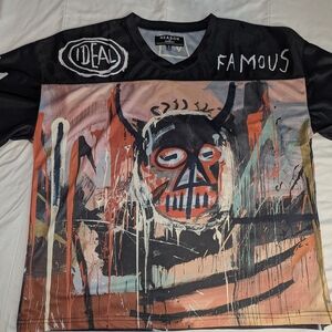 Colorful Abstract Art Graphic T-Shirt Jersey